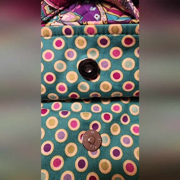 Vera Bradley Heather Glenna Shoulder Bag Purse - Picture 7 of 7